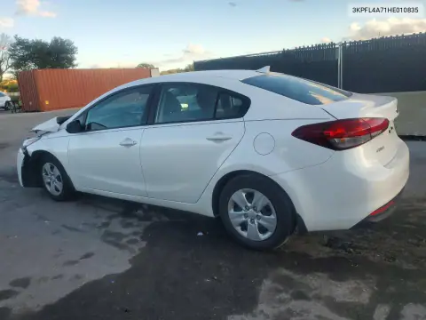 3KPFL4A71HE010835 — 2017 Kia Forte, фото 2 с аукциона Copart, Передняя часть