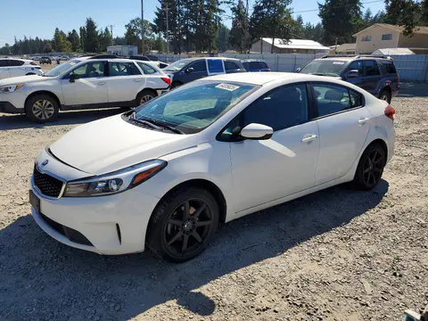3KPFK4A72JE281413 — 2018 Kia Forte, Передняя часть (Front End), фото до ремонта