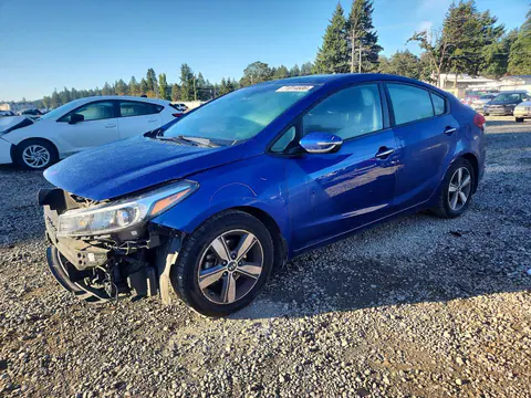 3KPFL4A71JE246231 — 2018 Kia Forte, Передняя часть (Front End), фото до ремонта