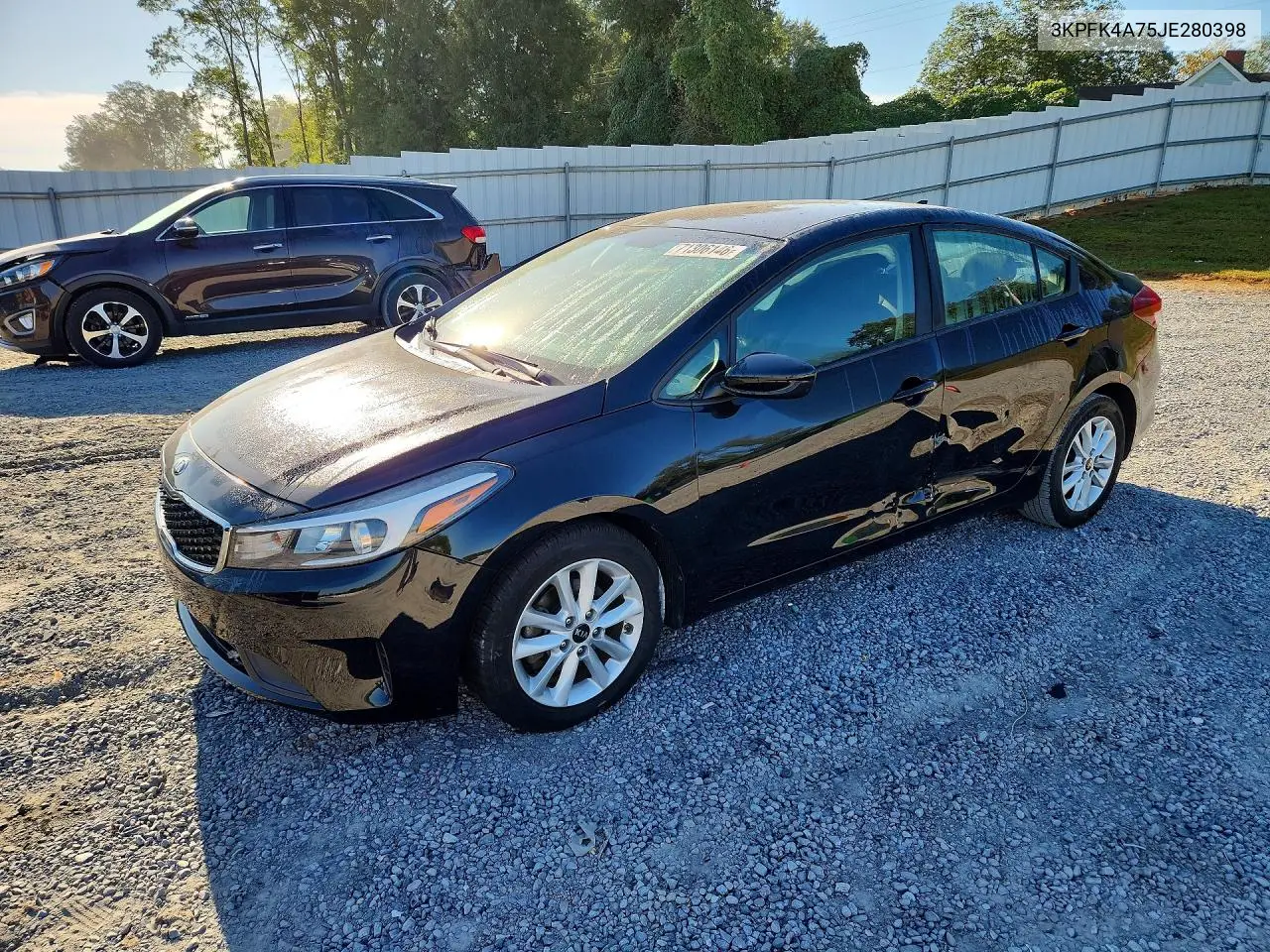 2018 Kia Forte Lx VIN 3KPFK4A75JE280398 фото 1