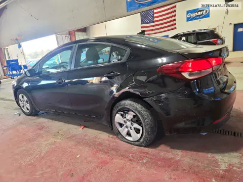 2018 Kia Forte Lx VIN 3KPFK4A78JE283554 фото 2