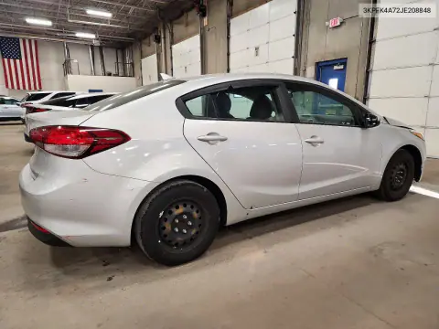 2018 Kia Forte Lx VIN 3KPFK4A72JE208848 фото 3