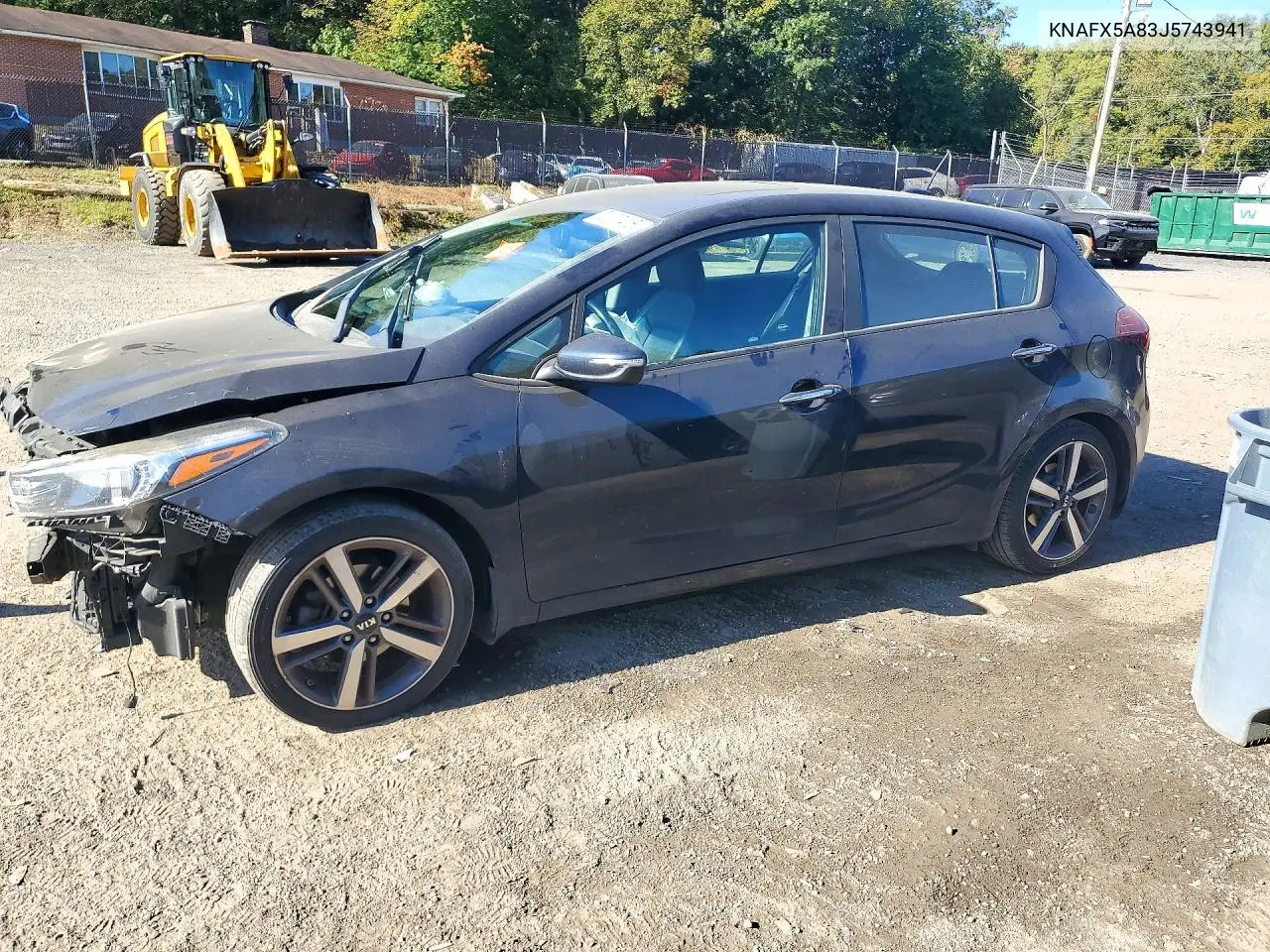 2018 Kia Forte Ex VIN KNAFX5A83J5743941 фото 1