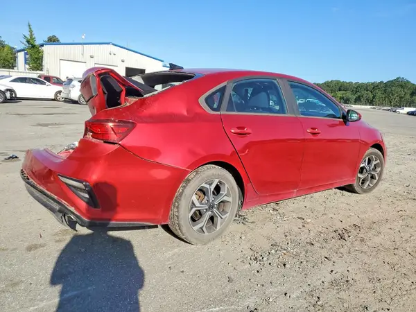3KPF24AD6KE013505 — 2019 Kia Forte, фото 3 с аукциона Copart, Задняя часть