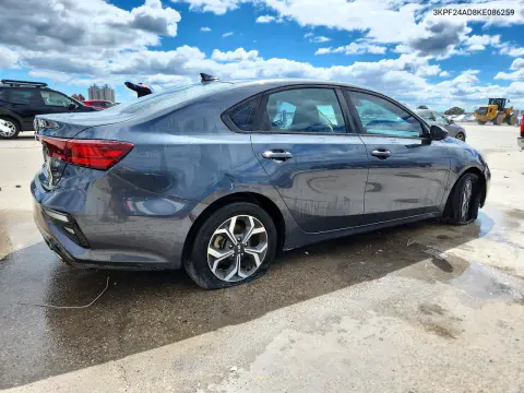 2019 Kia Forte Lxs VIN 3KPF24AD8KE086259 фото 3