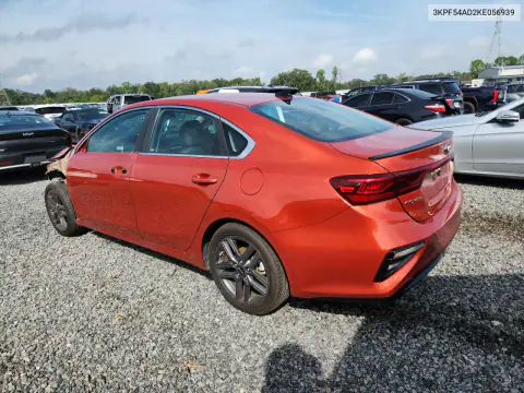 2019 Kia Forte Ex VIN 3KPF54AD2KE056939 фото 2