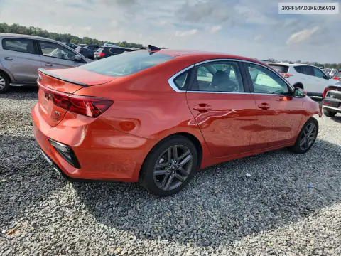2019 Kia Forte Ex VIN 3KPF54AD2KE056939 фото 3