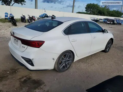 2019 Kia Forte Ex VIN 3KPF54AD6KE029887 фото 3
