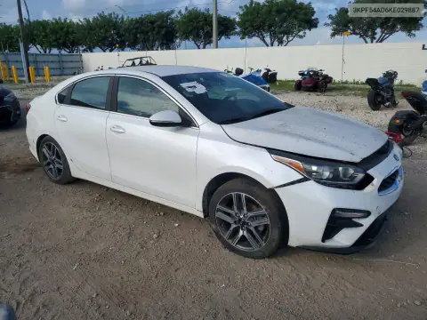 2019 Kia Forte Ex VIN 3KPF54AD6KE029887 фото 4