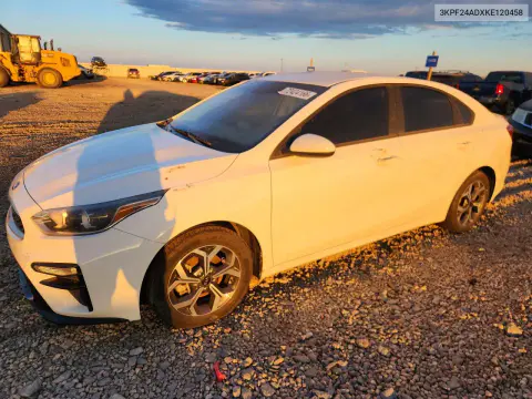 3KPF24ADXKE120458 — 2019 Kia Forte, Подтопление, фото до ремонта