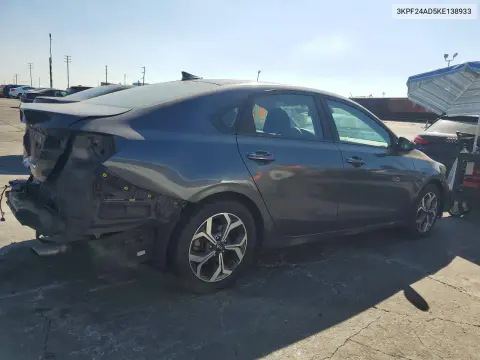 2019 Kia Forte Lxs VIN 3KPF24AD5KE138933 фото 3