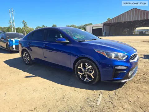 2019 Kia Forte Lxs VIN 3KPF24AD9KE137414 фото 4