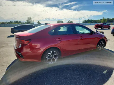 2020 Kia Forte Lxs VIN 3KPF24AD2LE211340 фото 3