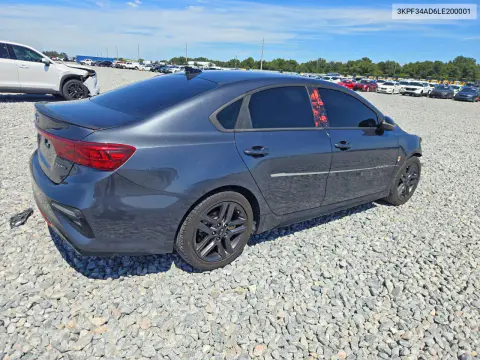 2020 Kia Forte Gt Line VIN 3KPF34AD6LE200001 фото 3