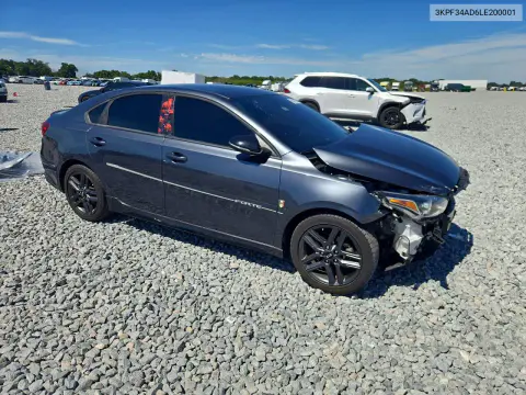 2020 Kia Forte Gt Line VIN 3KPF34AD6LE200001 фото 4
