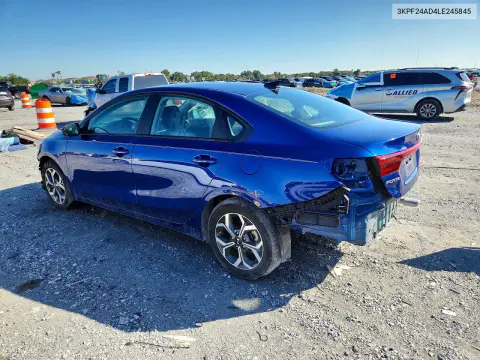 2020 Kia Forte Lxs VIN 3KPF24AD4LE245845 фото 2