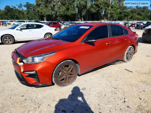 3KPF34AD7LE168644 — 2020 Kia Forte, Задняя часть, фото до ремонта