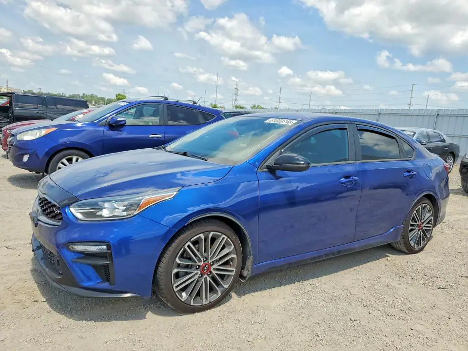 3KPF44AC6ME274217 Kia Forte 2021 — повреждение Град, фото до ремонта