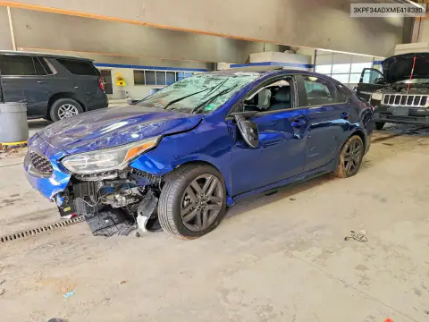 3KPF34ADXME418380 — 2021 Kia Forte, Повреждения со всех сторон, фото до ремонта