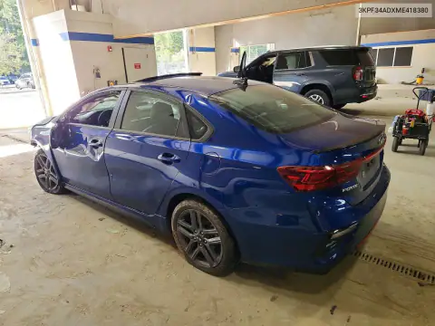 3KPF34ADXME418380 — 2021 Kia Forte, фото 2 с аукциона Copart, Повреждения со всех сторон
