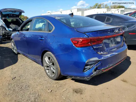 2021 Kia Forte Gt Line VIN 3KPF34ADXME279576 фото 2
