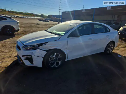 3KPF24AD7ME329580 — 2021 Kia Forte, Сторона, фото до ремонта