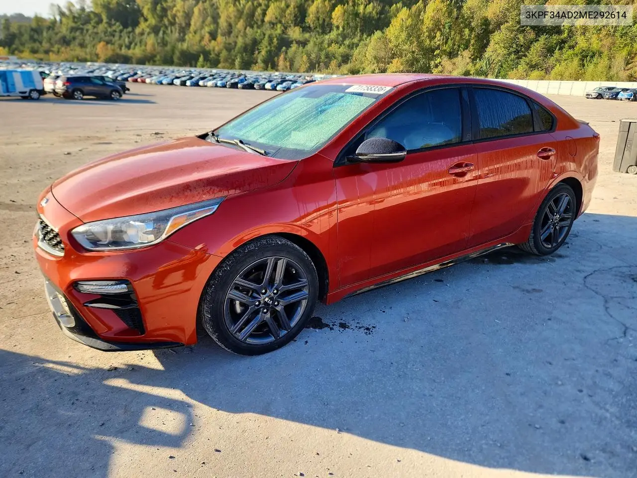 2021 Kia Forte Gt Line VIN 3KPF34AD2ME292614 фото 1