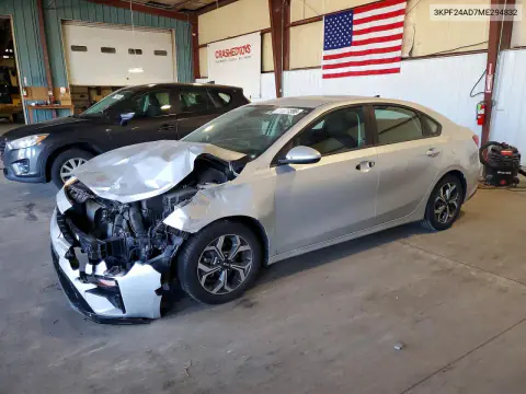 2021 Kia Forte Lxs VIN 3KPF24AD7ME294832 фото 1