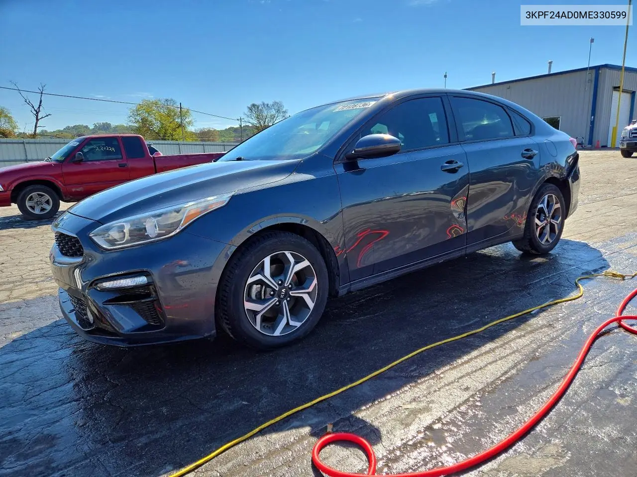 2021 Kia Forte Lxs VIN 3KPF24AD0ME330599 фото 1