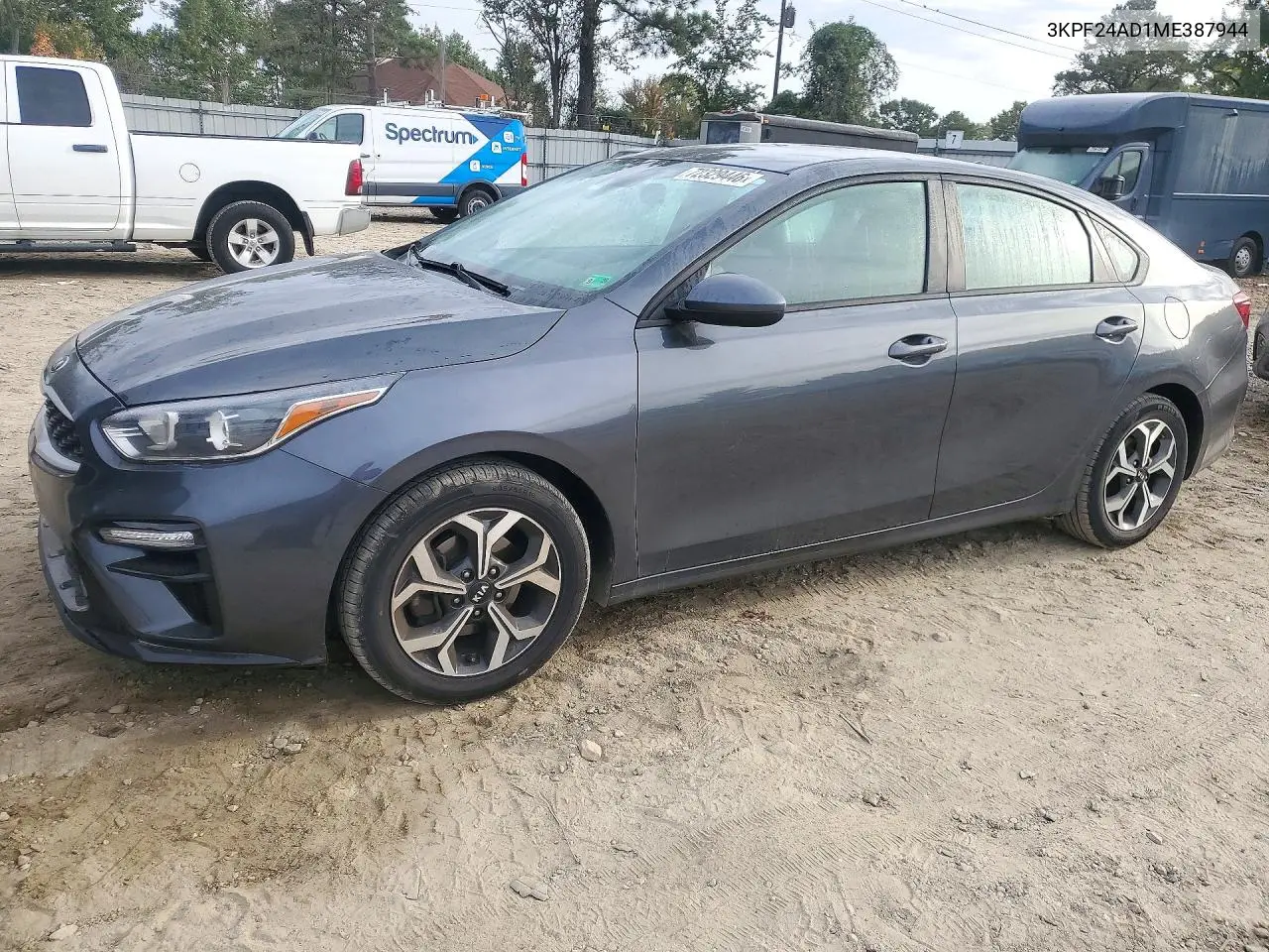 2021 Kia Forte Lxs VIN 3KPF24AD1ME387944 фото 1