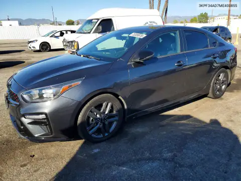 3KPF34AD7ME400855 — 2021 Kia Forte, Ходовая часть, фото до ремонта