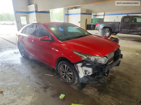 2022 Kia Forte Lxs VIN 3KPF24AD8NE425896 фото 4