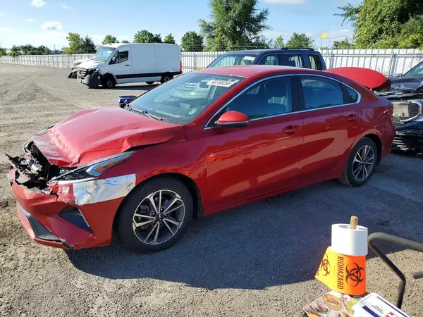 3KPF34AD9NE521288 — 2022 Kia Forte, Передняя часть (Front End), фото до ремонта
