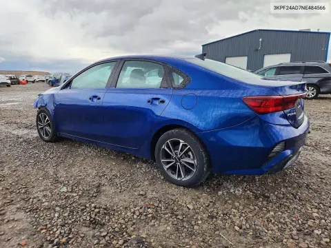 2022 Kia Forte Lxs VIN 3KPF24AD7NE484566 фото 2