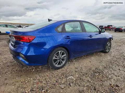 2022 Kia Forte Lxs VIN 3KPF24AD7NE484566 фото 3
