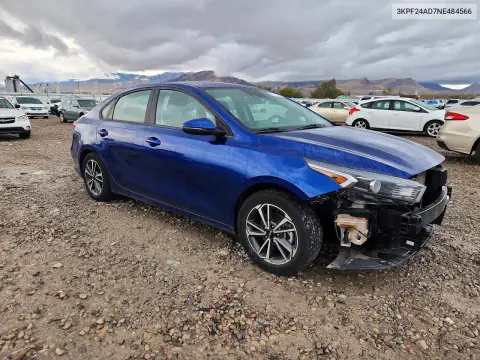 2022 Kia Forte Lxs VIN 3KPF24AD7NE484566 фото 4