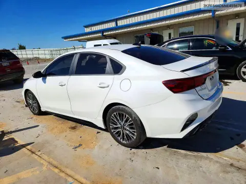 2022 Kia Forte Gt Line VIN 3KPF54AD6NE455678 фото 2