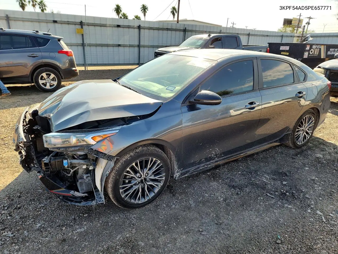 2023 Kia Forte Gt Line VIN 3KPF54AD5PE657771 фото 1