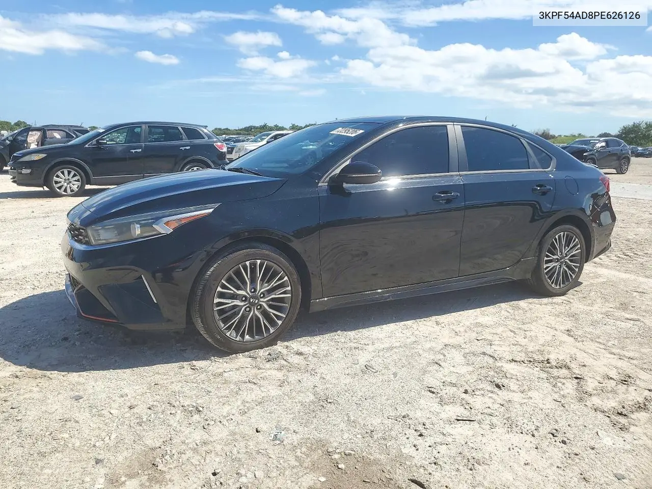 2023 Kia Forte Gt Line VIN 3KPF54AD8PE626126 фото 1