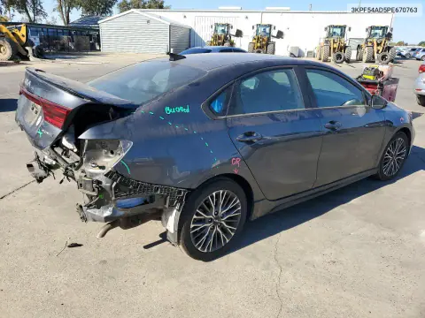 2023 Kia Forte Gt Line VIN 3KPF54AD5PE670763 фото 3