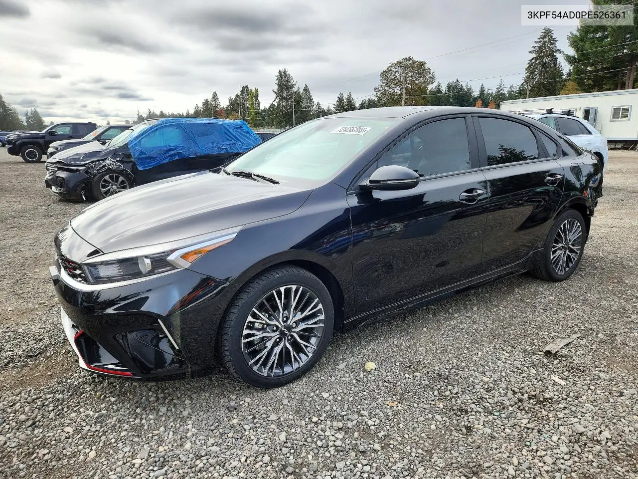 3KPF54AD0PE526361 Kia Forte 2023 — повреждение Сторона, фото до ремонта