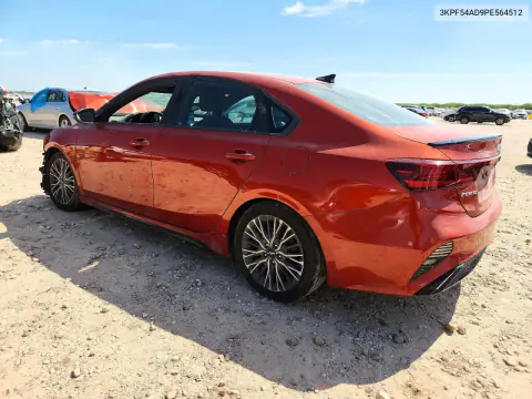 2023 Kia Forte Gt Line VIN 3KPF54AD9PE564512 фото 2