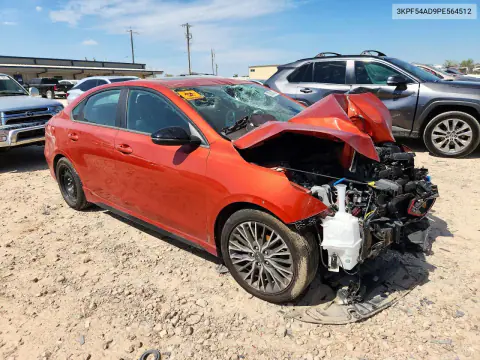 2023 Kia Forte Gt Line VIN 3KPF54AD9PE564512 фото 4