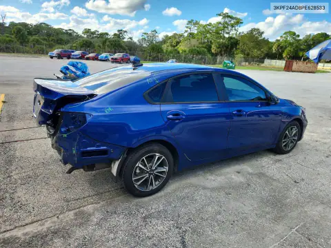 3KPF24AD8PE628533 — 2023 Kia Forte, фото 3 с аукциона Copart, Задняя часть