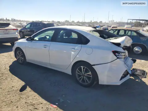 3KPF24AD2PE630293 — 2023 Kia Forte, фото 2 с аукциона Copart, Задняя часть