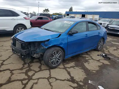 3KPF54AD0PE519989 Kia Forte 2023 — повреждение Передняя часть, фото до ремонта