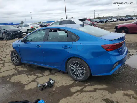 3KPF54AD0PE519989 — 2023 Kia Forte, фото 2 с аукциона Copart, Передняя часть