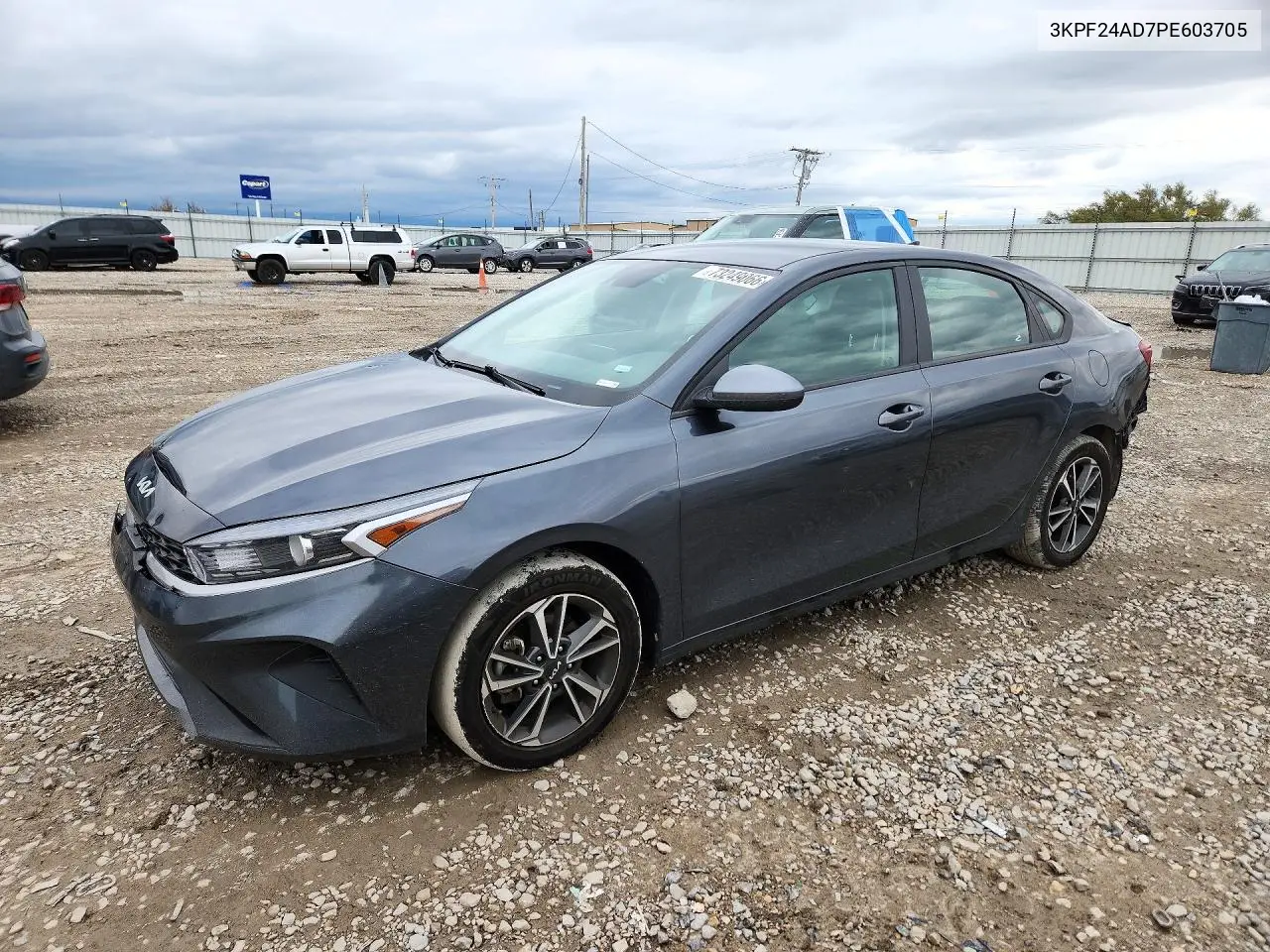 3KPF24AD7PE603705 Kia Forte 2023 — повреждение Задняя часть, фото до ремонта