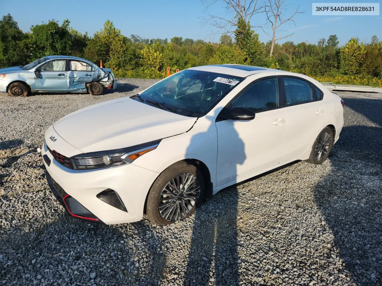 2024 Kia Forte Gt Line VIN 3KPF54AD8RE828631 фото 1
