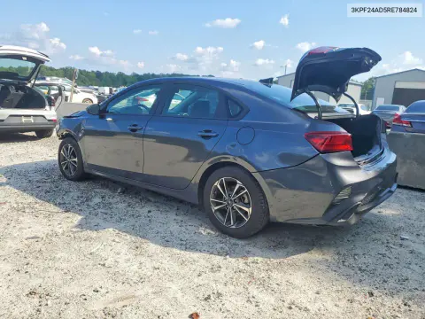 2024 Kia Forte Lxs VIN 3KPF24AD5RE784824 фото 2